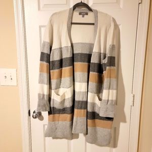 Marled womens cardigan